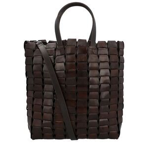 Dragon Diffusion Link Tote Leather Tote, Brown